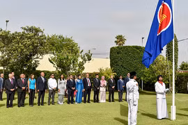 Flag raised in Morocco to mark ASEAN’s 56th anniversary