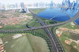 Hanoi starts work on road connecting Phap Van-Cau Gie expressway with Ring Road 3