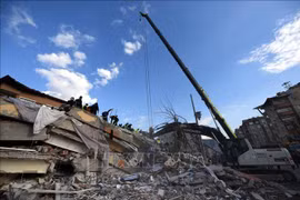 Vietnamese team race with time to save quake survivors 