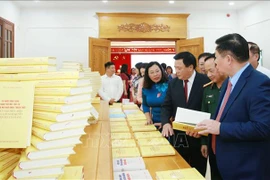 Party leader’s book on resolve to implement 13th National Party Congress resolution released