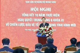 President applauds diplomatic sector's contributions to Fatherland safeguarding