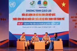  Exchange held for HCM City youth, Vietnamese peacekeepers