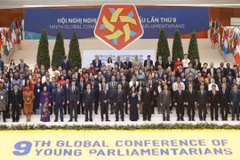 Ninth Global Conference of Young Parliamentarians opens in Hanoi