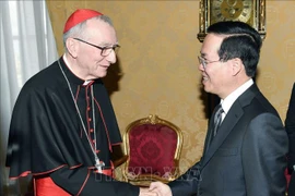 President meets with Secretary of State of Vatican