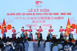 Ceremony marks 50th anniversary of Vietnam-Japan diplomatic relations