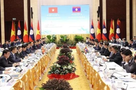 Vietnamese, Lao PMs co-chair Inter-Governmental Committee’s meeting