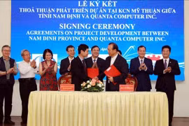 Quanta group pours 120 million USD into computer manufacturing project in Nam Dinh