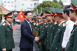 President visits Military Region 5
