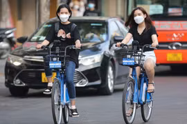 Work started on first public bike service station in Hanoi