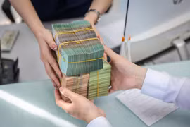 Reference exchange rate down 2 VND