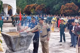 Vietnamese volunteer soldiers’ remains repatriated from Laos, Cambodia