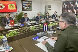 Public Security Ministry delegation visits Cuba