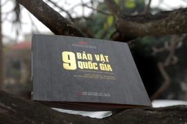 Bilingual book on nine national treasures launched