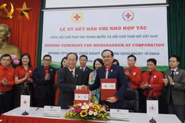 Red cross societies of Vietnam, China ink cooperation deal