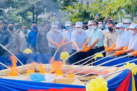 Cambodia detains over 9,000 drug-related suspects in H1