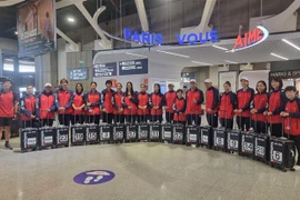 Women’s volleyball team cherished by Vietnamese community in France 