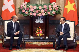 Vietnam wishes to boost all-around ties with Switzerland: President