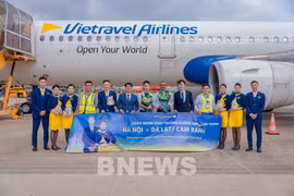 Vietravel Airlines opens route from capital to Da Lat, Cam Ranh