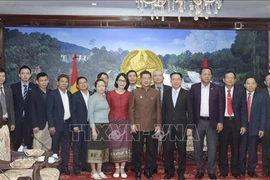 Vietnamese diplomat congratulates Lao provinces on National Day