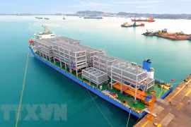 Doosan Vina exports 1,200 tonnes of modules to Singapore