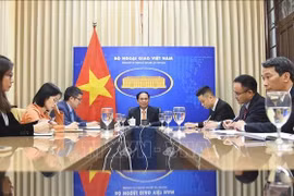 Foreign Minister holds online talks with Chinese counterpart
