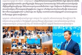 Cambodian media highlight friendship with Vietnam