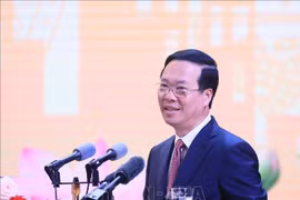 President attends ceremony marking 65 years since Uncle Ho’s visit to Lao Cai