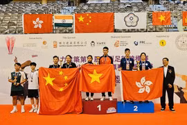 Vietnam ranks first at 1st Asian & Asian Youth Shuttlecock Championships