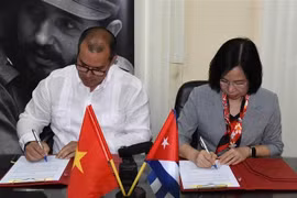 Vietnamese, Cuban news agencies forge cooperation
