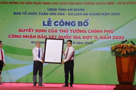 Oc Eo culture's statue in An Giang recognised as national treasure 
