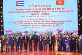 Top Cuban legislator wraps up Vietnam visit