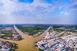 Efforts exerted to increase climate change adaptability of Mekong Delta urban systems