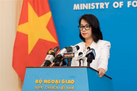 Spokeswoman of the Ministry of Foreign Affairs Pham Thu Hang. (Photo: VNA)