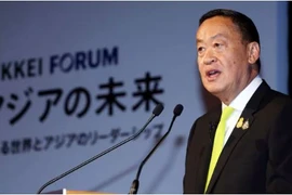 Thai Prime Minister Srettha Thavisin speaks at the Future of Asia forum in Tokyo on May 24 (Photo: asia.nikkei.com)