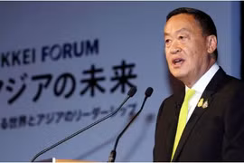 Thai Prime Minister Srettha Thavisin speaks at the Future of Asia forum in Tokyo on May 24 (Photo: asia.nikkei.com)