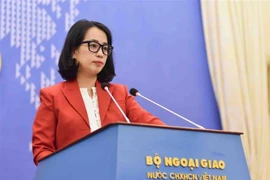 Spokeswoman of the Vietnamese Ministry of Foreign Affairs Pham Thu Hang. (Photo: VNA)