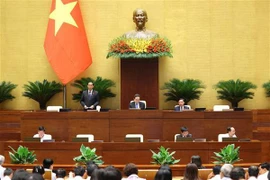 An overview of the 15th National Assembly's seventh session on May 21 (Photo: VNA)