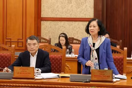 Truong Thi Mai, permanent member of the Party Central Committee’s Secretariat and Chairwoman of its Organisation Commission. (Photo: noichinh.vn)