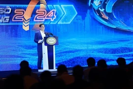 Prime Minister Pham Minh Chinh addresses the event (Photo: VNA)