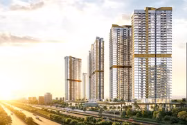 The Eaton Park Project in HCM City. The project covers an area of approximately 3.77 hectares and will have about 2,000 units. (Photo Courtesy Gamuda Land)
