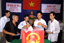 Kien Giang: Voters in Tho Chau island commune go to the poll