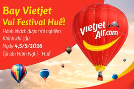Vietjet offers passengers hot-air balloon service in Hue
