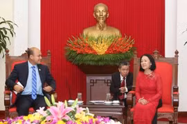 Mass mobilisation commission head greets Cambodian youth federation 