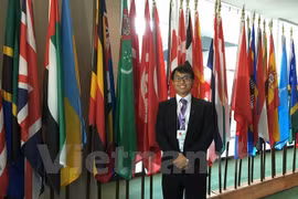 Vietnamese students attend global youth forum