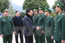 President continues tour of northern mountainous provinces