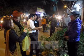 Looking for luck at Vieng Market Festival