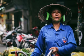 Street vendors in Hanoi