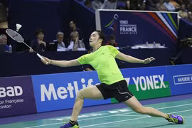 Trang warms up for first Olympic competition