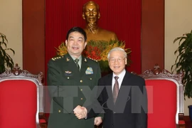 Party chief receives Chinese defence minister 