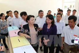 NA Chairwoman inspects election preparation in An Giang